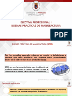 Electiva Profesional I Buenas Practicas de Manufactura