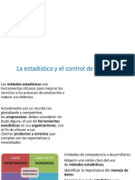 3. La estadística y el control de procesos