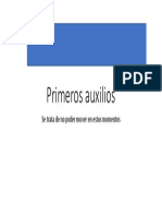 Primeros auxilios