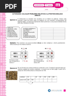 Proporcionalidad Directa