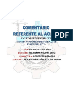 Comentario Sobre Aci 318