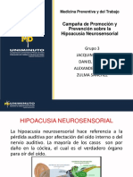 Campaña de Promoción y Prevención Hipoacusia Neurosensorial