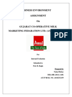 Business Environment Sample Project Amul