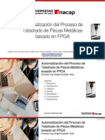 Automatización Del Proceso de Taladrado de Piezas Metálicas Basado en FPGA