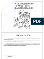 Comunicación 5 Años