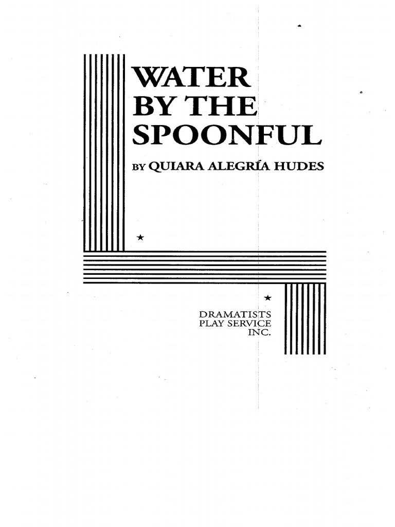 water by the spoonful pdf download