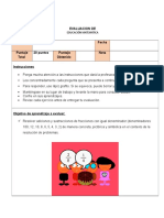 Evaluación mate