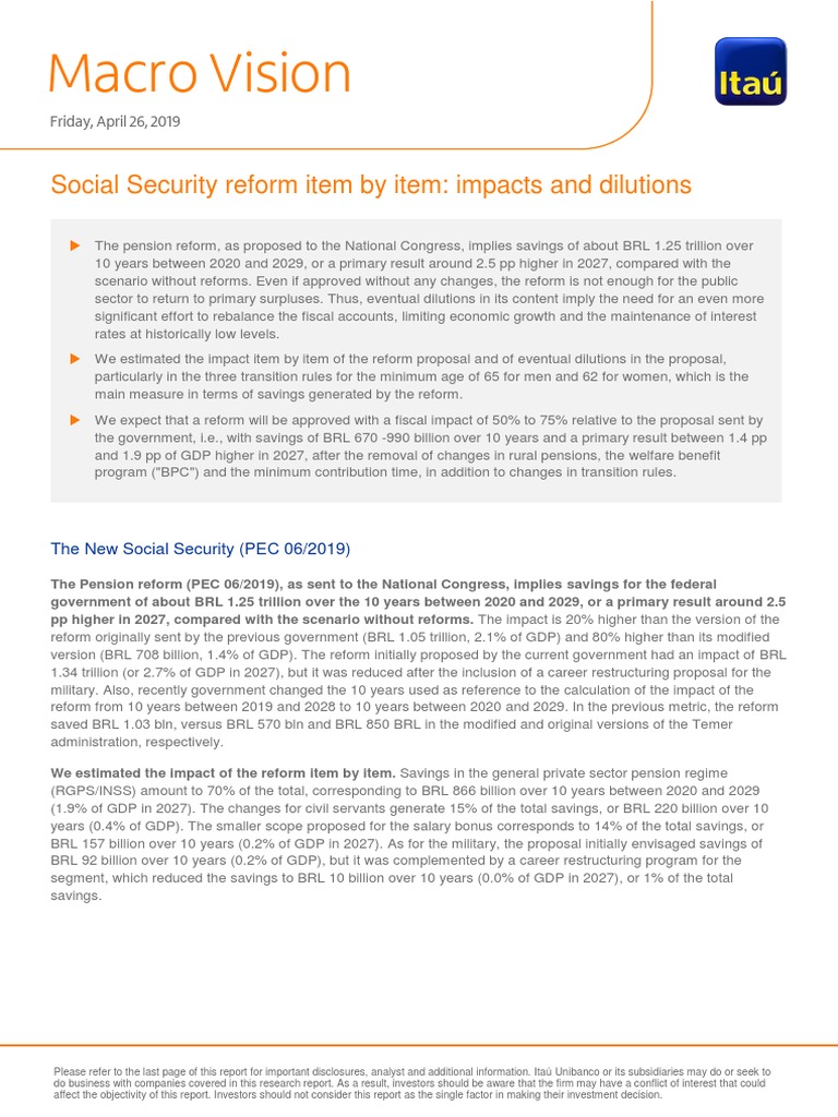 Unveiling the Mysteries of PIS/PASEP: Mexico's Long-Term Vision for Social Security