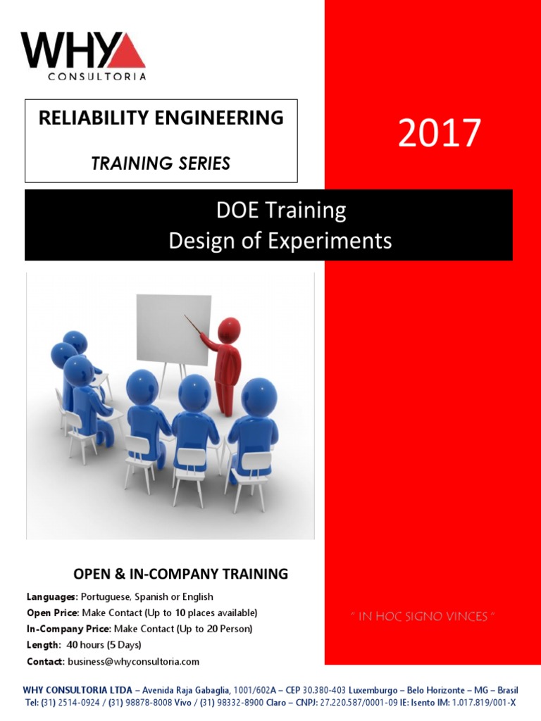 Paper Doe Design Of Experiments Analysis Of Variance Statistics