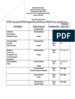 Planes de Evaluacion 2do 8vo