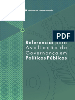 Referencial para Avaliação de Gover Nança em Políticas Públicas