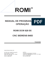 manual de operação romi  620 5x