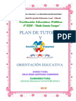 Plan de Tutoría