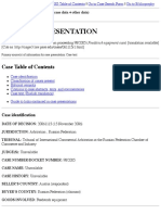 Russia 15 November 2006 Arbitration Proceeding 98:2005 (Feedstock Equipment Case) (Translation Avail