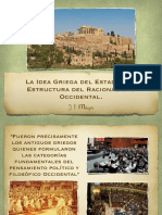 La idea griega del Estado y el pensamiento político occidental