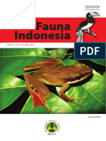 Fauna Indonesia: ISSN 0216-9169