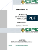 2.2.5 Distribución Exponencial PDF