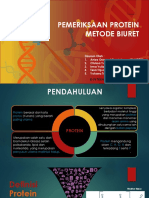 Analisis Protein Metode Biuret
