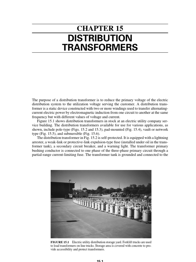 Distribution Transformers | PDF