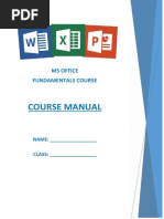 Computer Classes Course Outline