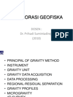 Eksplorasi Geofiska: Dosen: Dr. Prihadi Sumintadireja (2010)