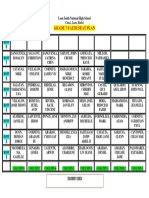 Grade 7-Faith Seat Plan: Cuasi, Loon, Bohol