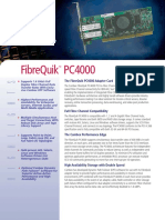 Fibrequik Pc4000: High Reliability Total Availability Superior Performance