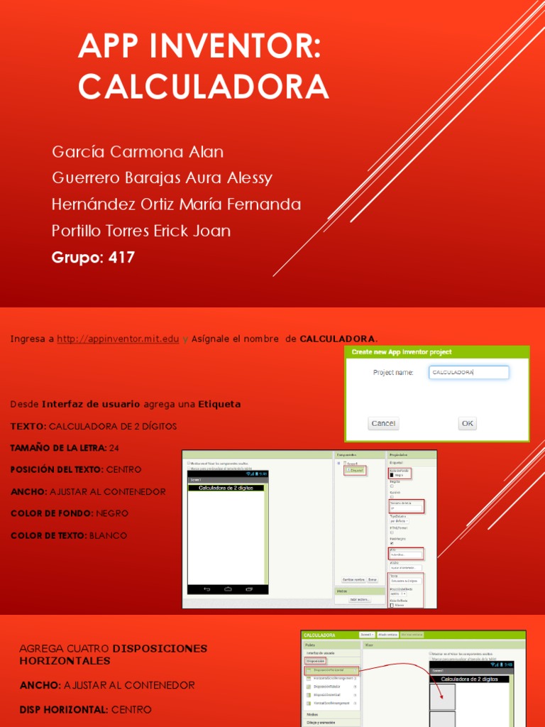 App Inventor Calculadora | PDF