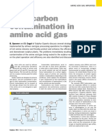 Natural Gas Hydrocarbon Contamination in Amine