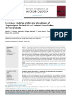 Microbiología: STX Escherichia Coli