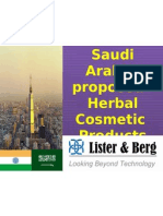Saudi Arabia Herbal Cosmetic