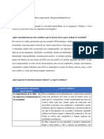 FORO CASO PRACTICO Ética Empresarial y Responsabilidad Social