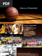 History of Basketball