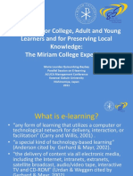 Miriam College E-Learning