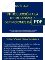 Microsoft PowerPoint - Capitulo I Introduccion A Termodinámica.v1 (Modo de Compatibilidad)