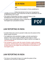 Law Reporting in India