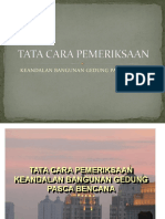 Tata Cara Pemeriksaan Keandalan Gedung