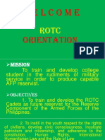 Rotc Orientation Rules Regulation 11