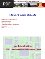 Asic Design Cadence DR D Gracia Nirmala Rani