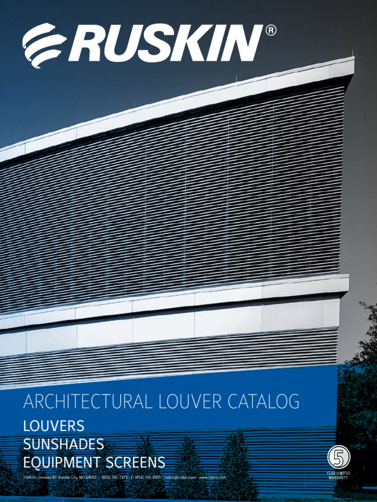 Louver and Architectural Solutions Brochure 6935 | PDF | Hvac ...