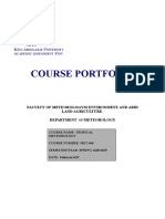 Course Portfolio Tropical Met 456.doc