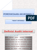 AUDIT INTERNAL