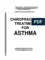 Chiropractic Treatment FOR: Asthma