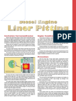 Cavitation Corrosion/Erosion Engine Conditions Effect Liners