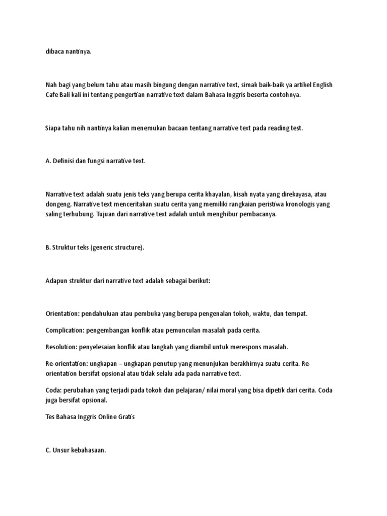 Soal Bahasa Inggris