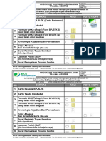 Kartu Checklist Pelayanan Trauma Centre