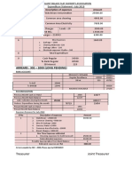 Elegant Palace Owners' Expenditure Statement