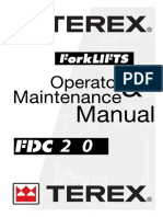 Manual Terex FDC 200