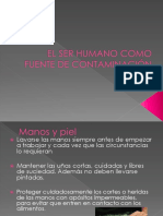 El Ser Humano Como Fuente de Contaminación