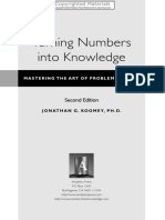 Turning Numbers Into Knowledge - Mastering The Art of Problem Solving PDF